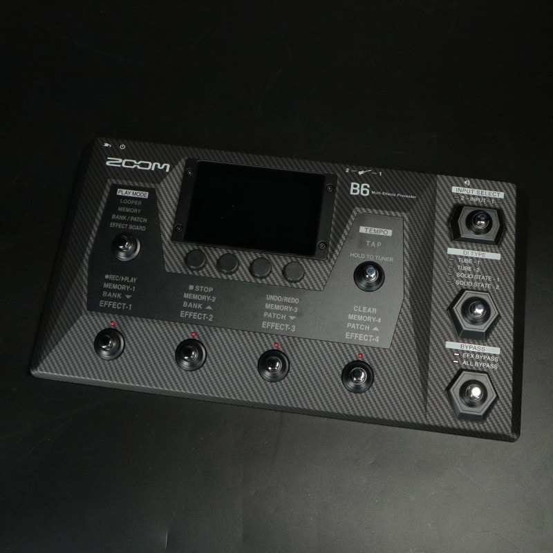 無償オンラインユーザー登録で安心の3年間製品保証】ZOOM / B6 Multi