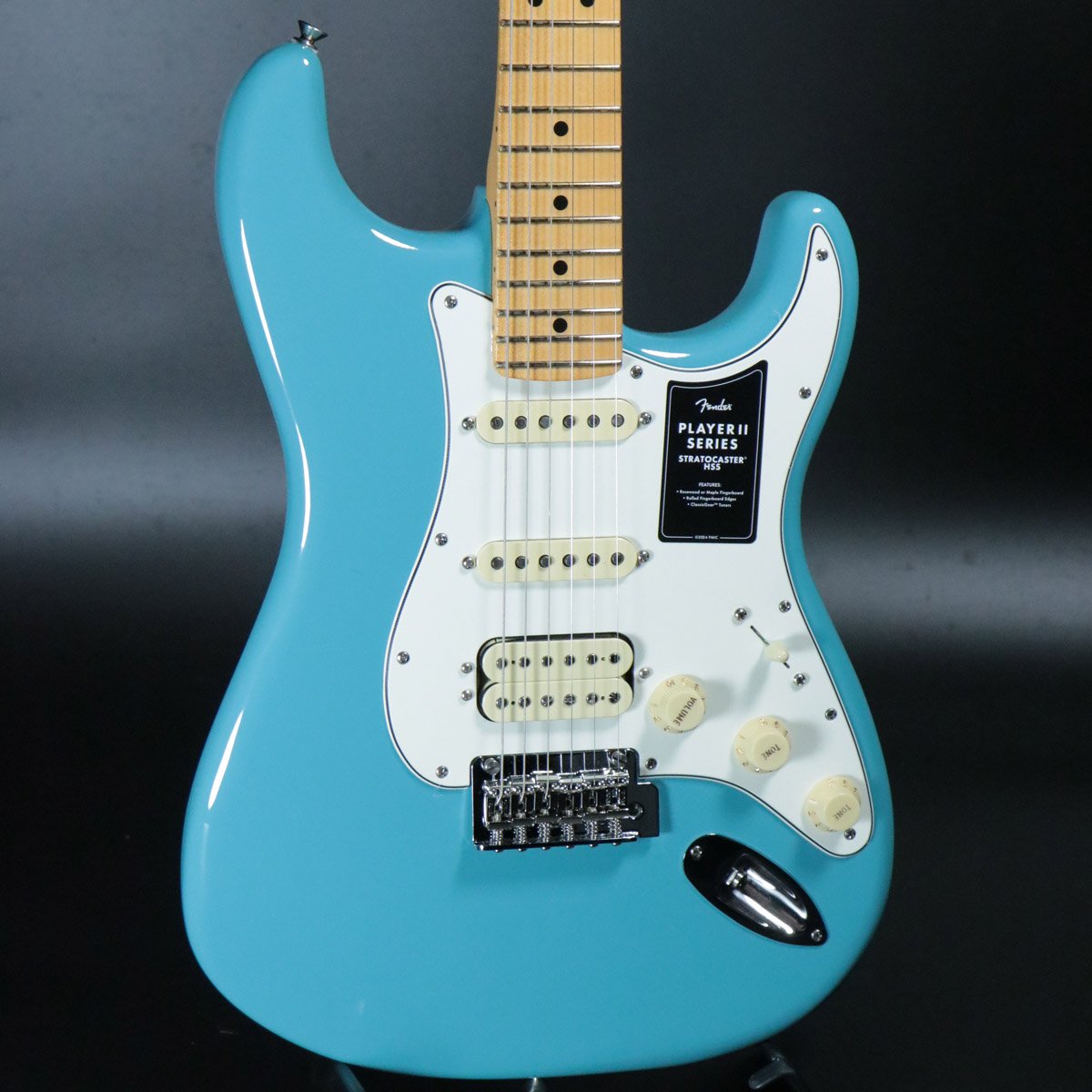 Fender Mexico / Player II Stratocaster HSS Maple Aquatone Blue 【S