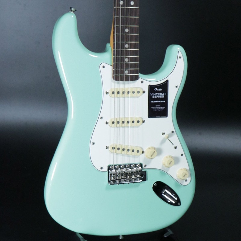 Fender Mexico / Vintera II 70s Stratocaster Rosewood Surf Green 【S/N MX25059672】【アウトレット特価】