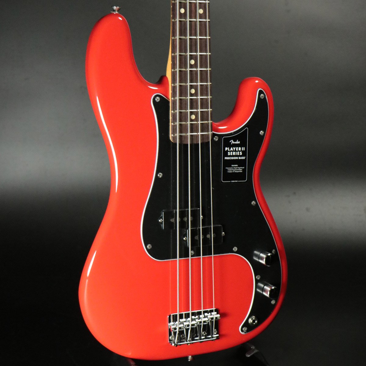 Fender Mexico / Player II Precision Bass Rosewood Coral Red 【S/N