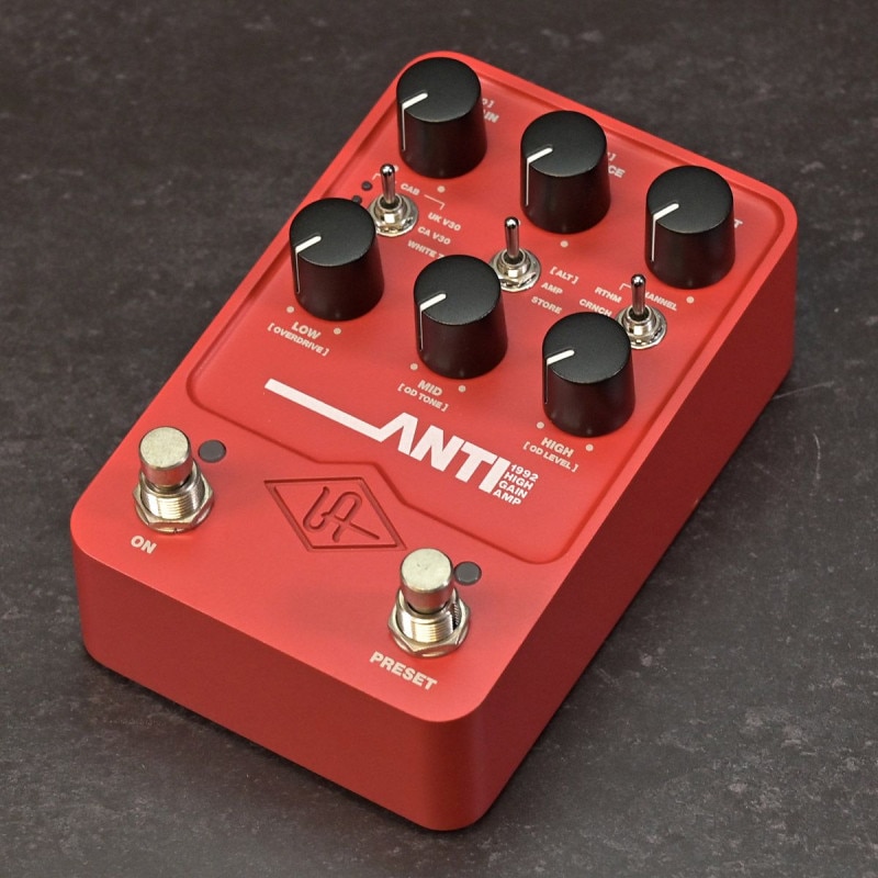 ギター Universal Audio UAFX ANTI1992 High Gain UNIVERSAL AUDIO ( ユニバーサルオーディオ ) UAFX ANTI 1992 High