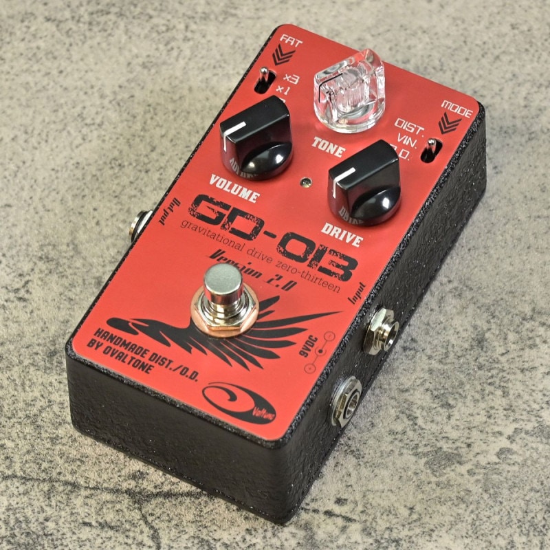 ギター Ovaltone GD-013 Version 2.0 Ovaltone GD-013 Version 2.0 オーバードライブ・ディストーション
