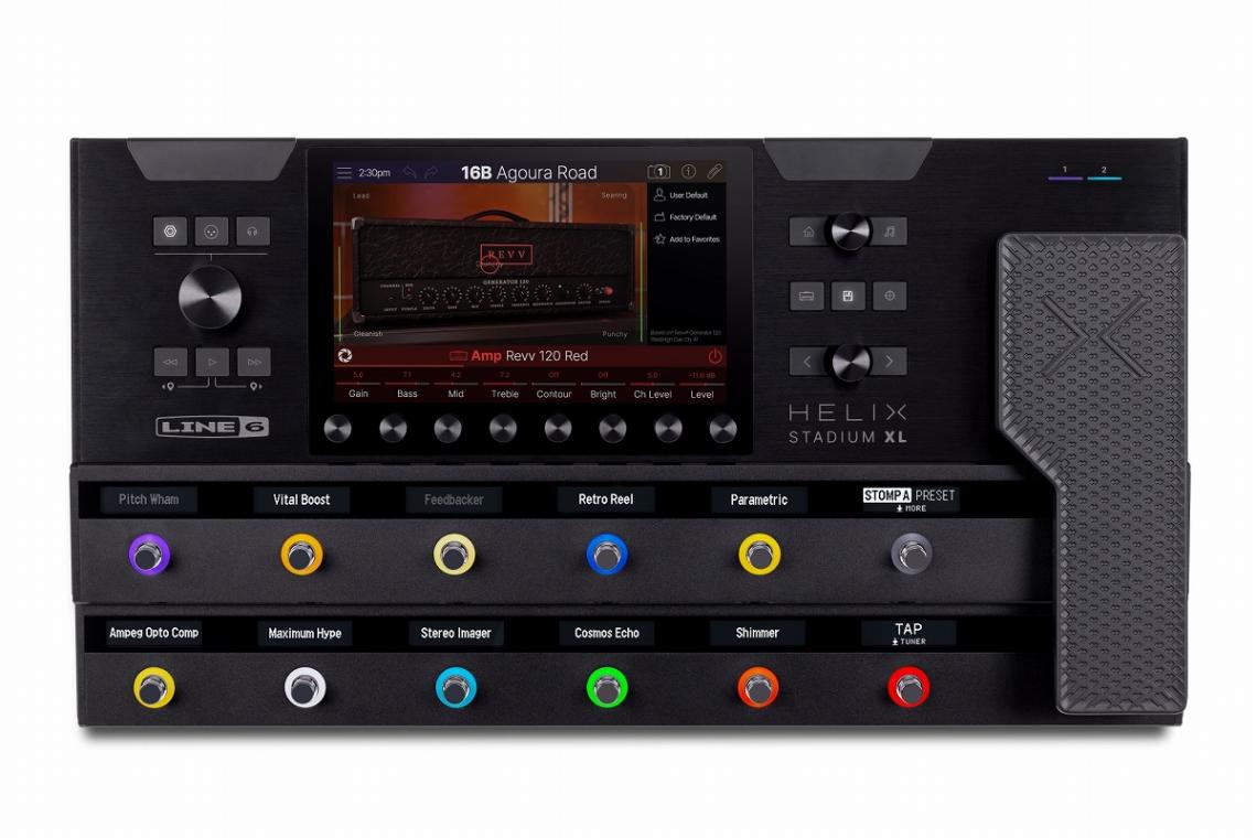 新製品】 LINE6 / Helix Stadium XL Floor アンプ/エフェクト