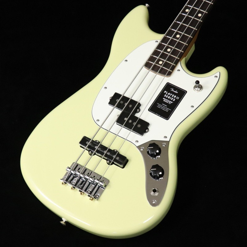 Fender / Player II Mustang Bass PJ Rosewood Fingerboard Hialeah Yellow 【SN MX25081078】 【梅田店】