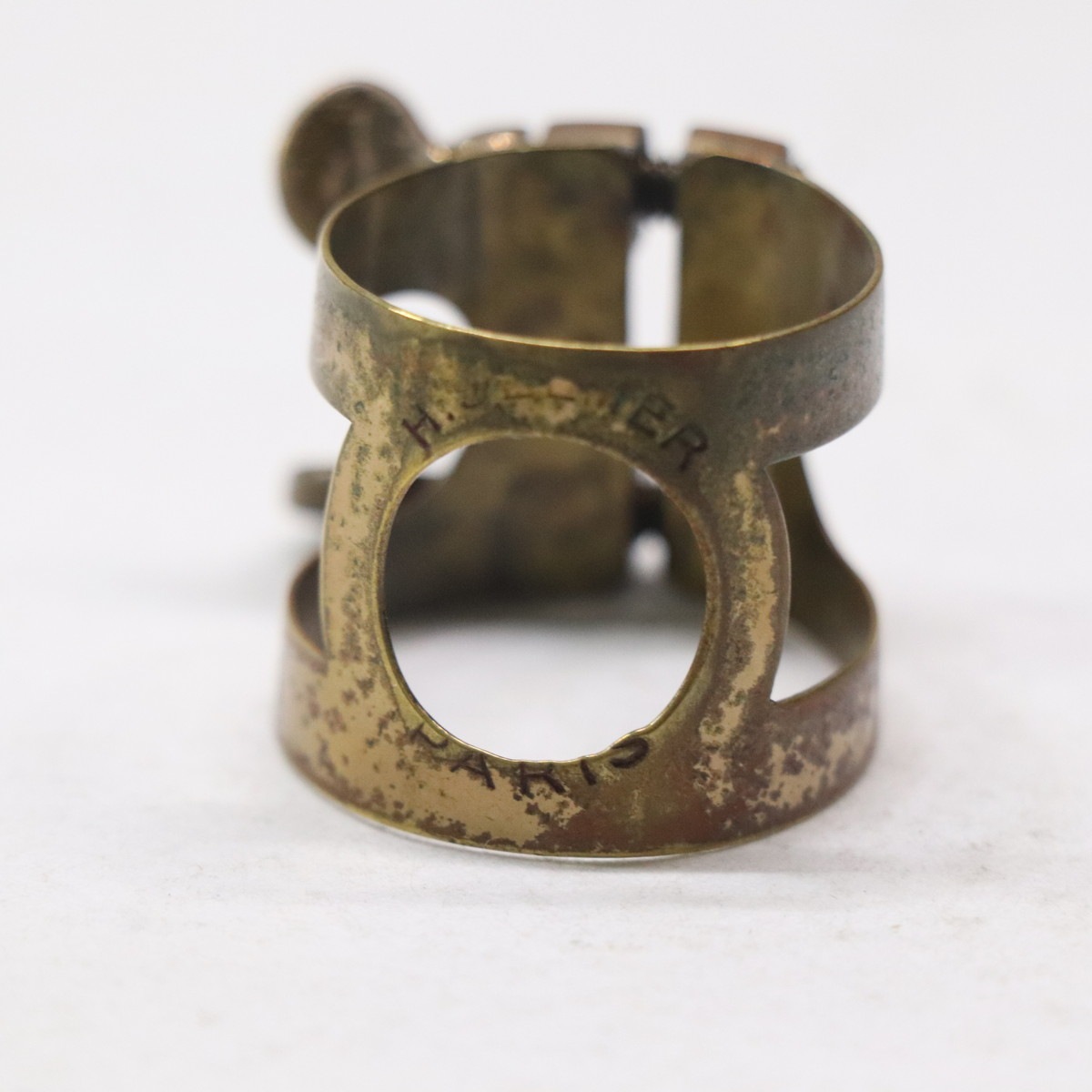 SELMER 80-C アルトサックスマウスピース 中古、リガチャー付き SELMER 80-C アルトサックスマウスピース 中古、リガチャー付き SELMER