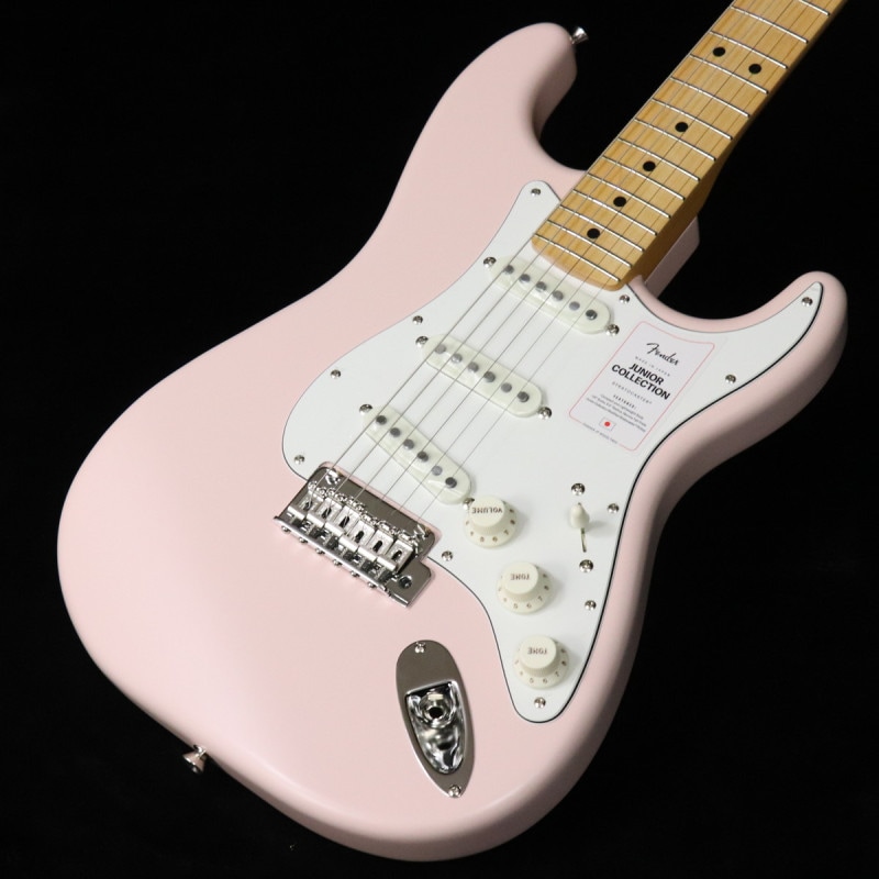Fender / Made in Japan Junior Collection Stratocaster Maple Fingerboard Satin Shell Pink 【SN JD24019666】 【梅田店】