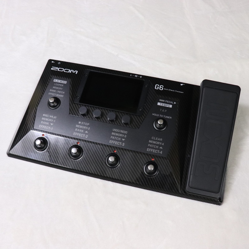 無償オンラインユーザー登録で安心の3年間製品保証】ZOOM / G6 Multi