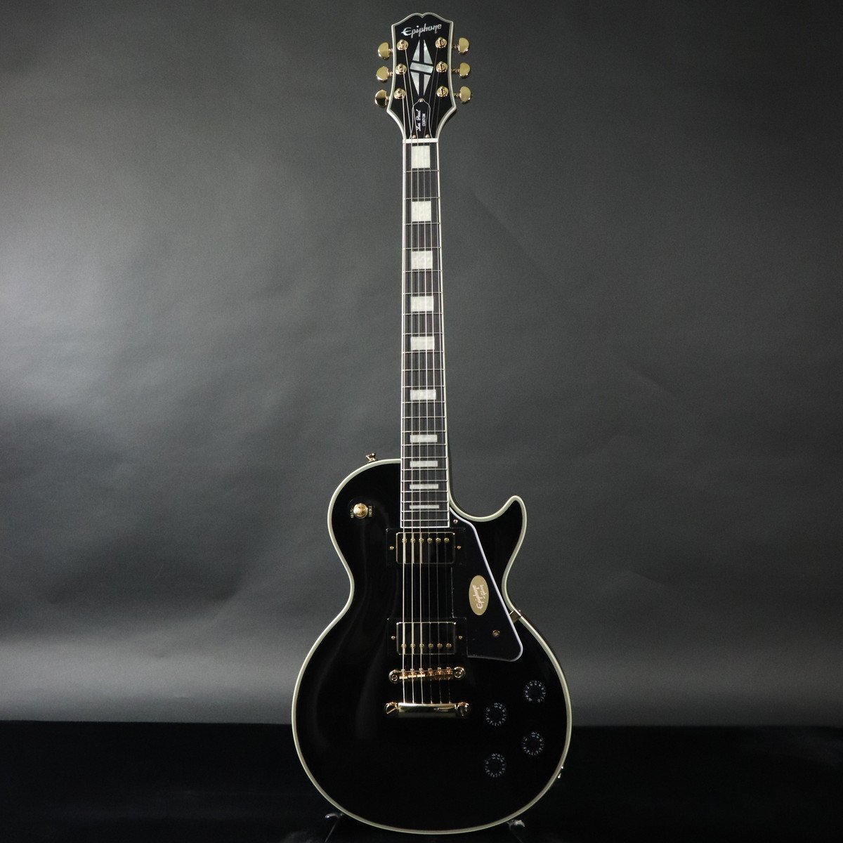 Epiphone / Inspired by Gibson Les Paul Custom Ebony 【SN