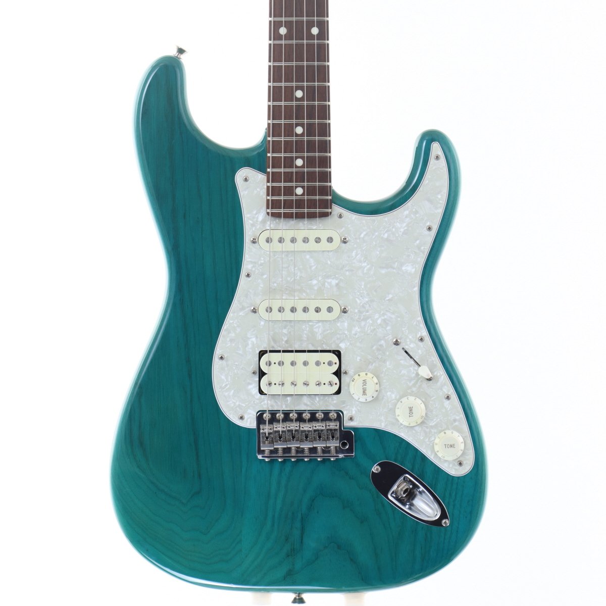 中古】Fender Japan / ST-62 ASH MH SSH Translucent Green 【梅田店