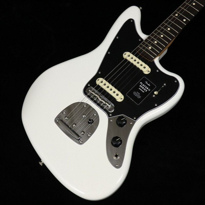 最終 FENDER Player II Jaguar ギター エレキ フェンダー Fender Player II Jaguar Polar White｜平野楽器 ロッキン オンライン