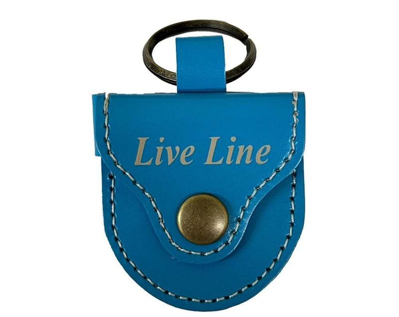 LIVE LINE / Leather Pick Case LPC1200BLE ブルー レザーピックケース