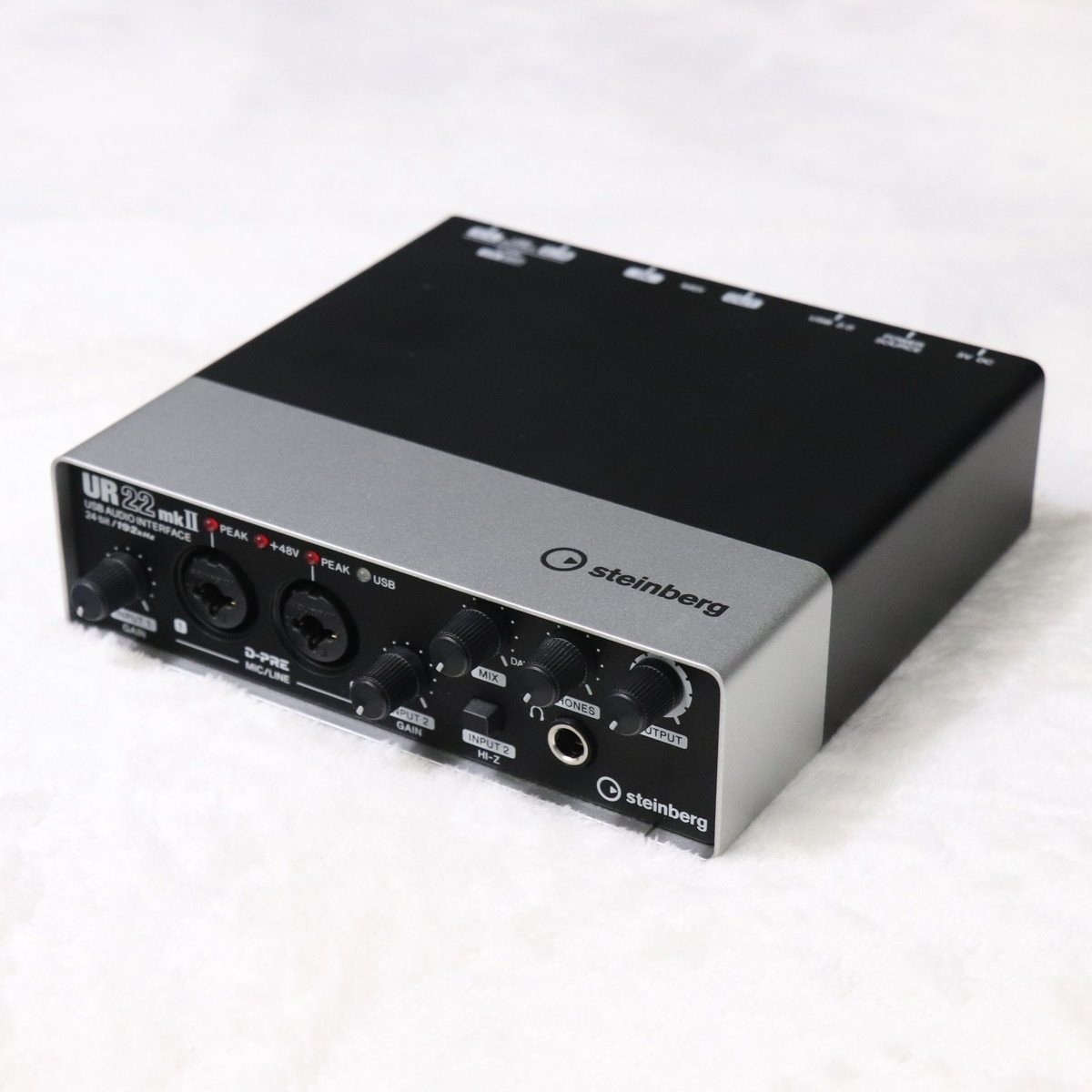 【中古美品】Steinberg Ur22mkii レコーディングパック 中古品】Steinberg/USBオーディオインターフェイス/UR22MKII -DJ機材