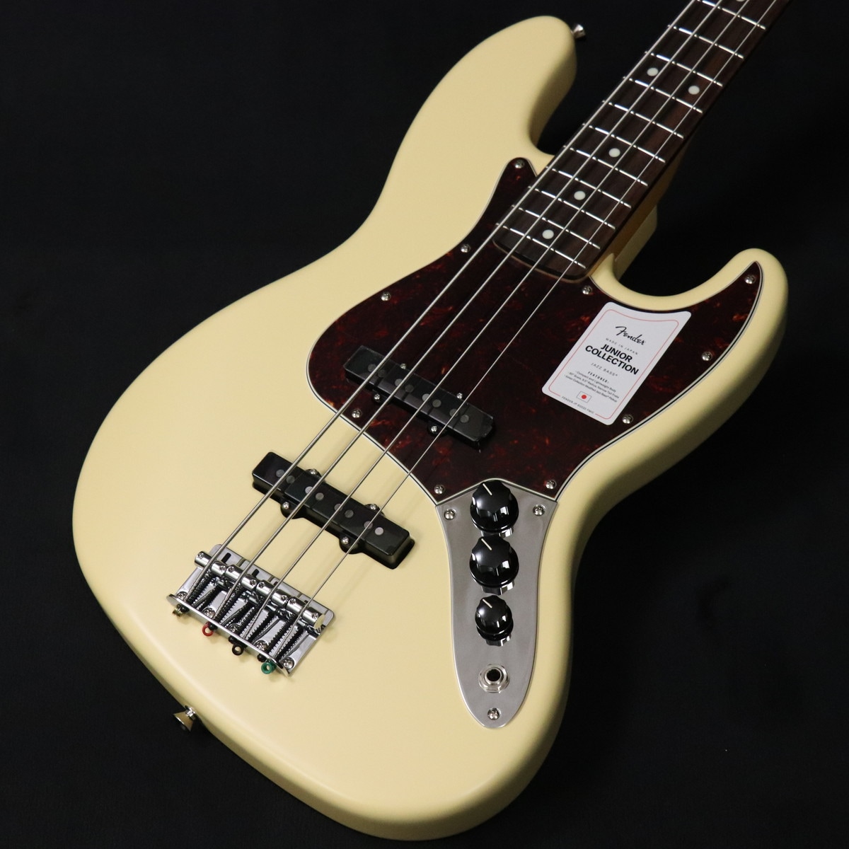 Fender / Made in Japan Junior Collection Jazz Bass Rosewood Fingerboard Satin Vintage White 【SN JD25003939】 【梅田店】