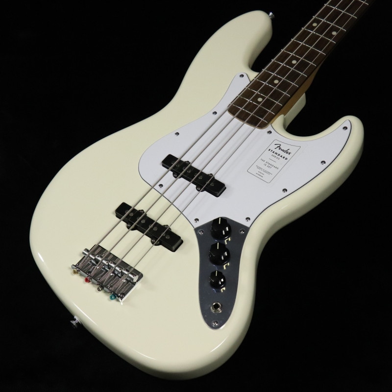 Fender / Standard Jazz Bass Laurel Fingerboard White Pickguard