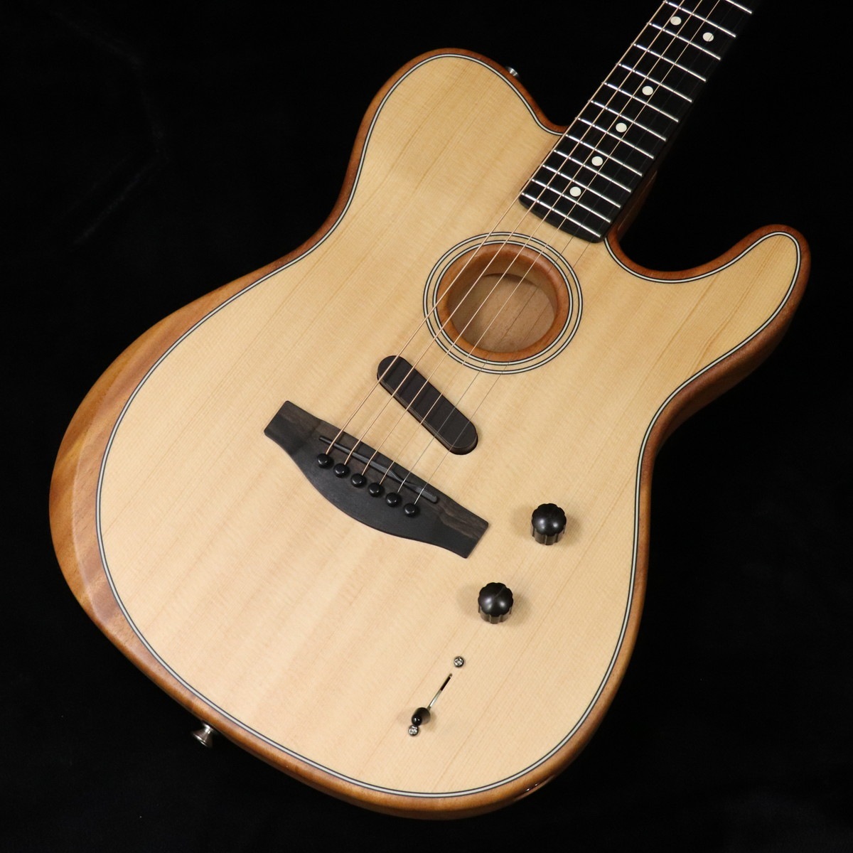 Fender / AMERICAN ACOUSTASONIC TELECASTER Natural 【SN US242212A】【長期在庫クリアランスセール】【梅田店】