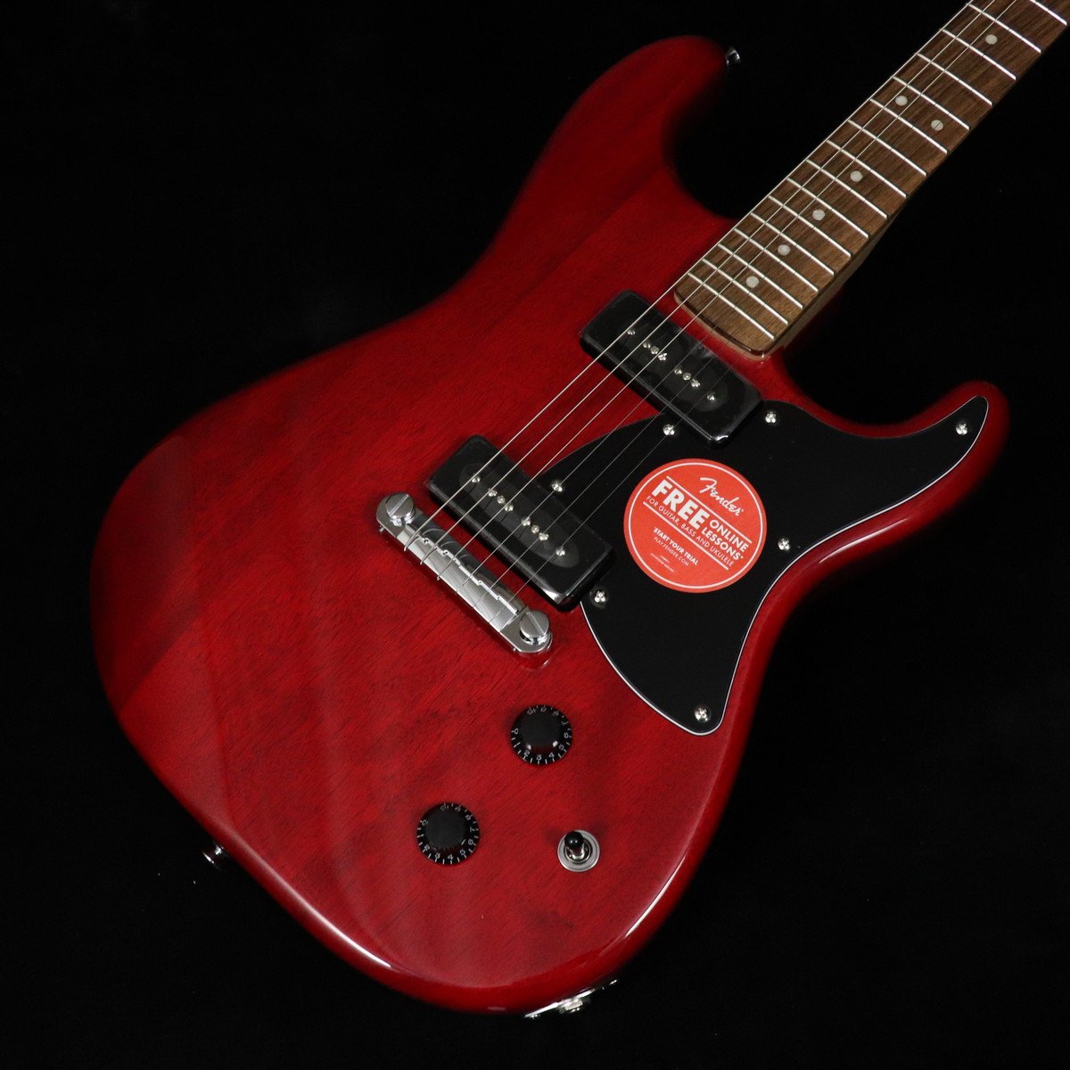 Squier / Paranormal Strat-O-Sonic Laurel Fingerboard Black