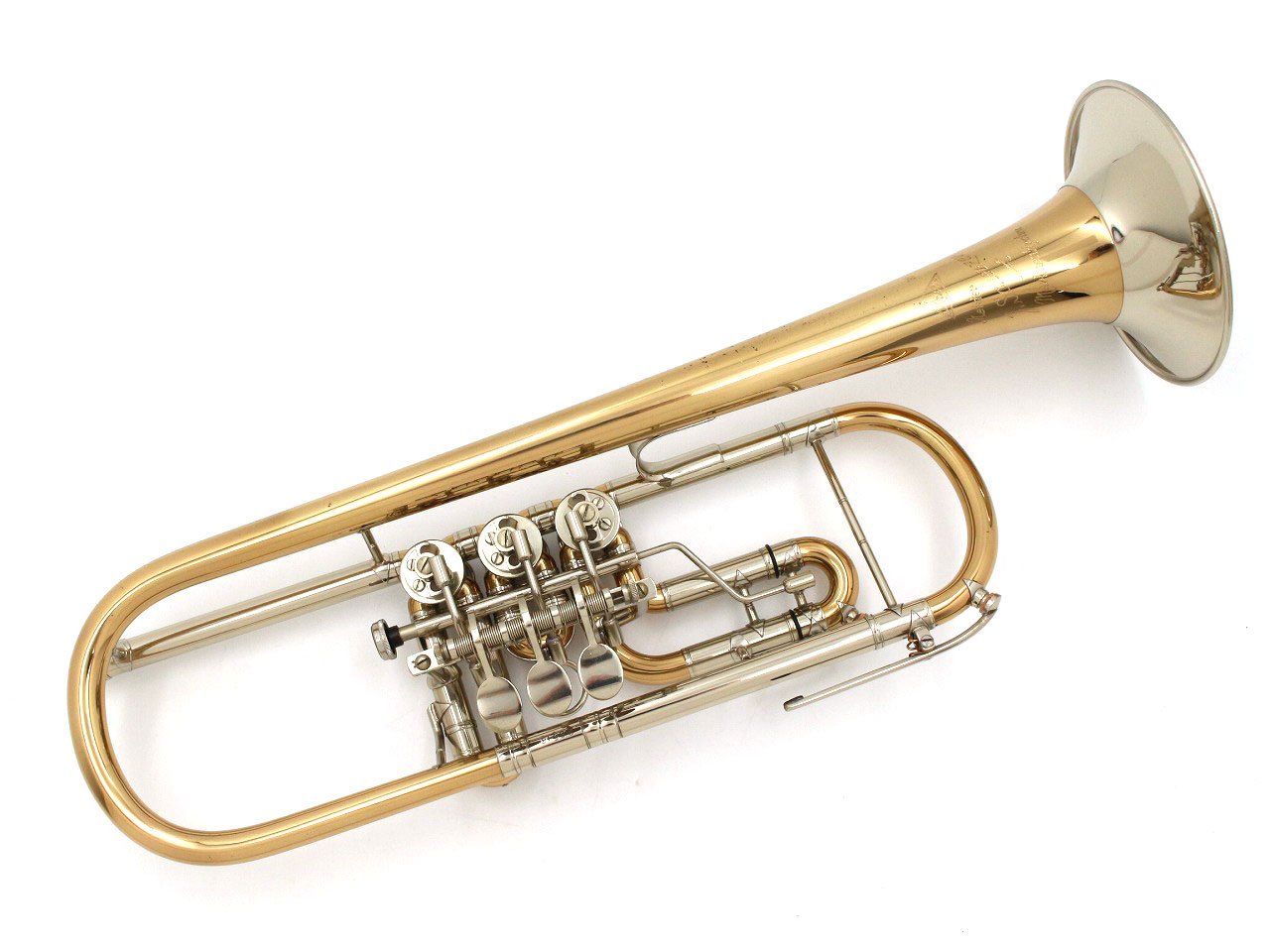 ロータリートランペット J.Scherzer/J. シェルツァー C管 ロータリー