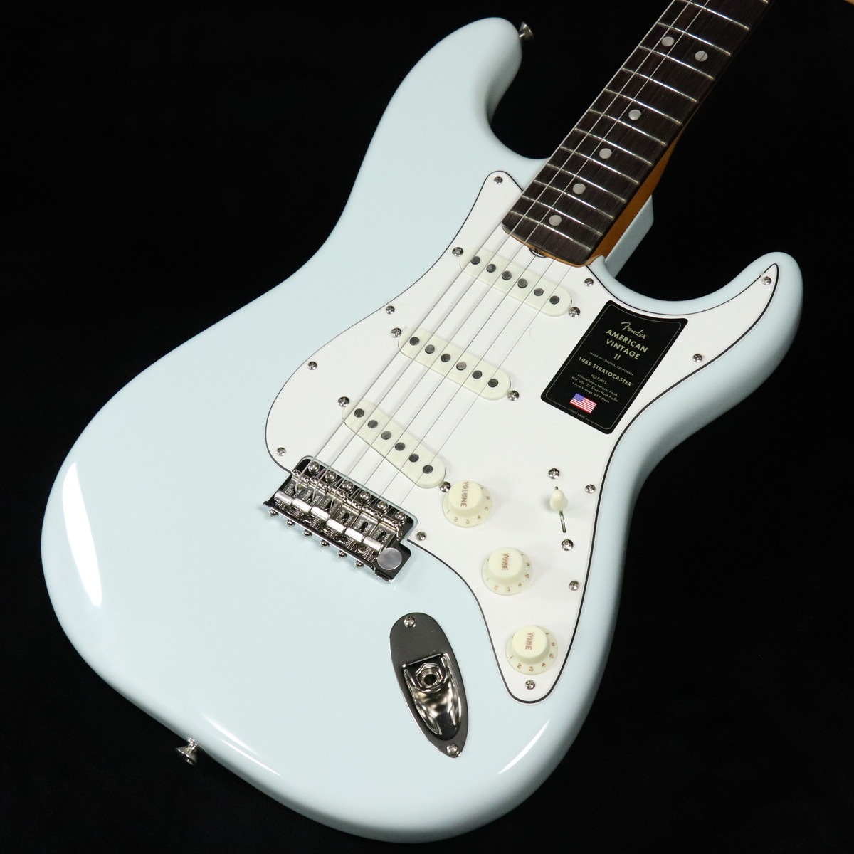 Fender / American Vintage II 1965 Stratocaster Round-Lam Rosewood Fingerboard Sonic Blue 【傷ありB級アウトレット品】 【SN V2556991】 【梅田店】