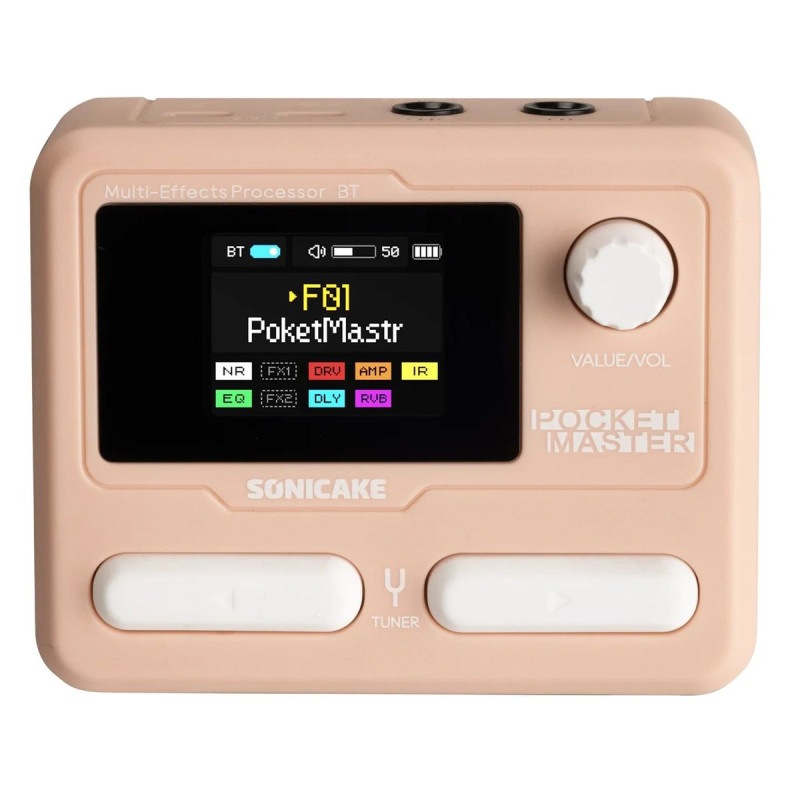 SONICAKE PocketMaster マルチエフェクター Sonicake / Pocket Master PK ピンク ポケットマスター マルチ