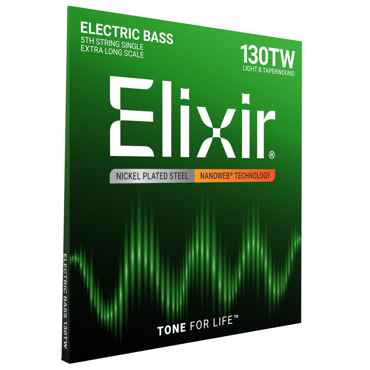 Elixir / 15433 Light B Extra Long TaperWound Electric Bass Nickel
