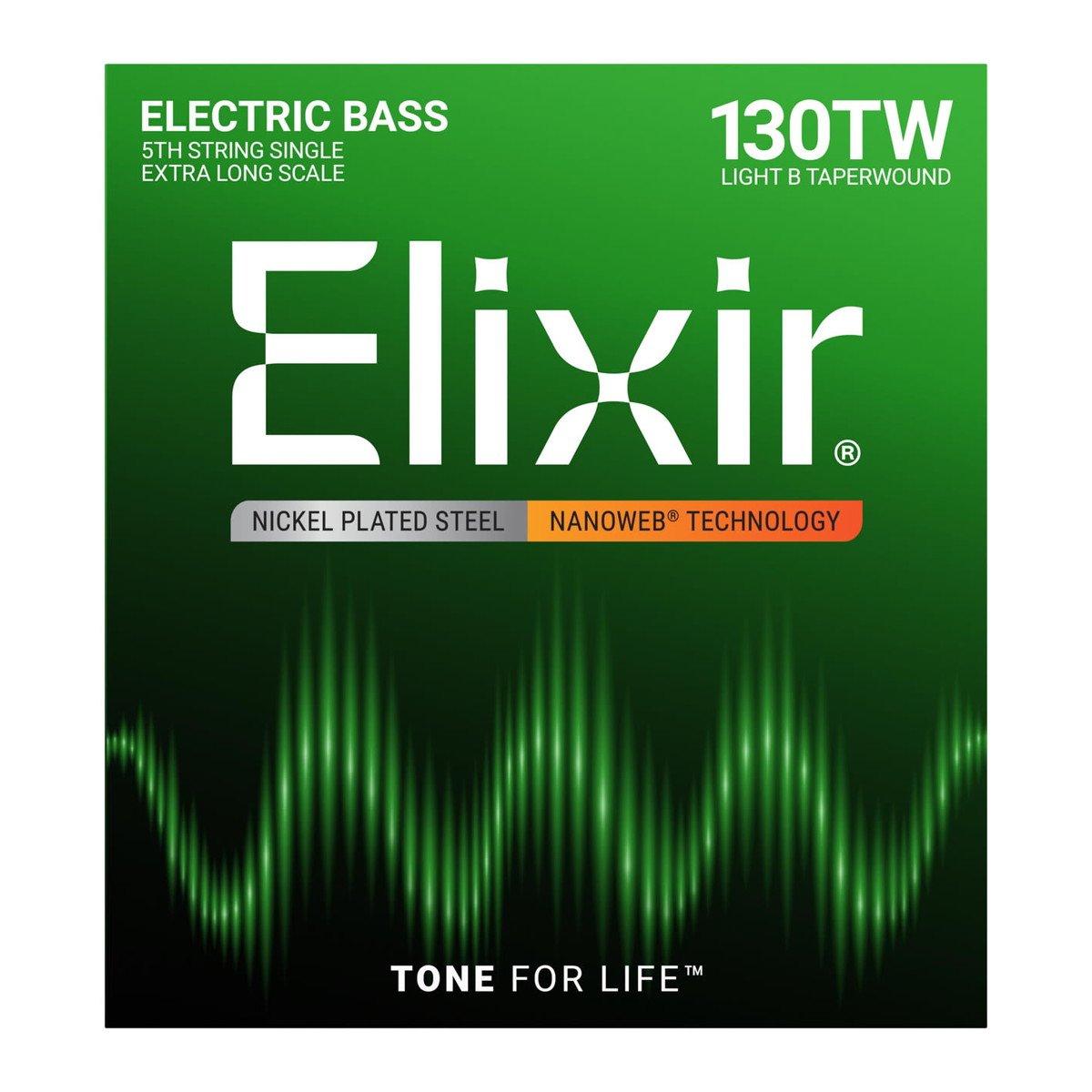三訂版　エリクサー　Elixir　1 2 3 4 5 データ　データCD Elixir / 15433 Light B Extra Long TaperWound Electric Bass Nickel