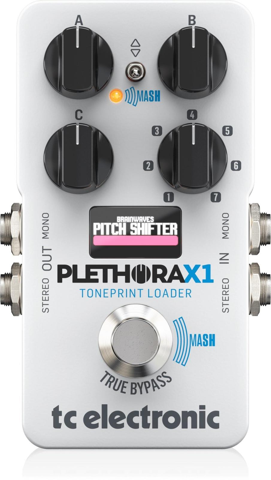 楽器 エフェクター、PA機器 TC Electronic PLETHORA X1 コンパクトエフェクター TonePrint Loader