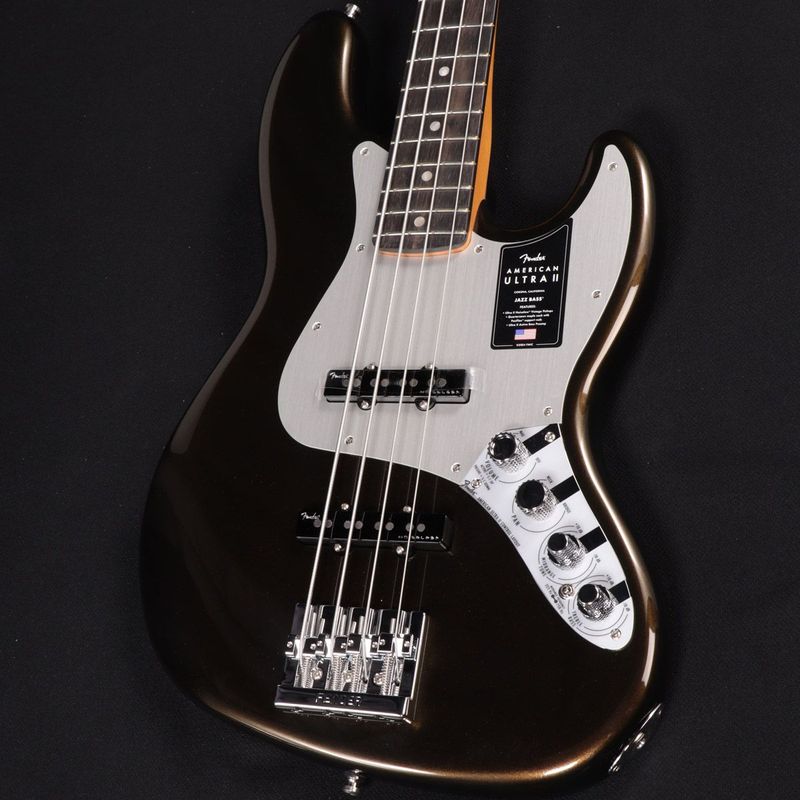 Fender / American Ultra II Jazz Bass Ebony Fingerboard Texas Tea ≪S/N:US24066554≫ 【アウトレット特価】【心斎橋店】