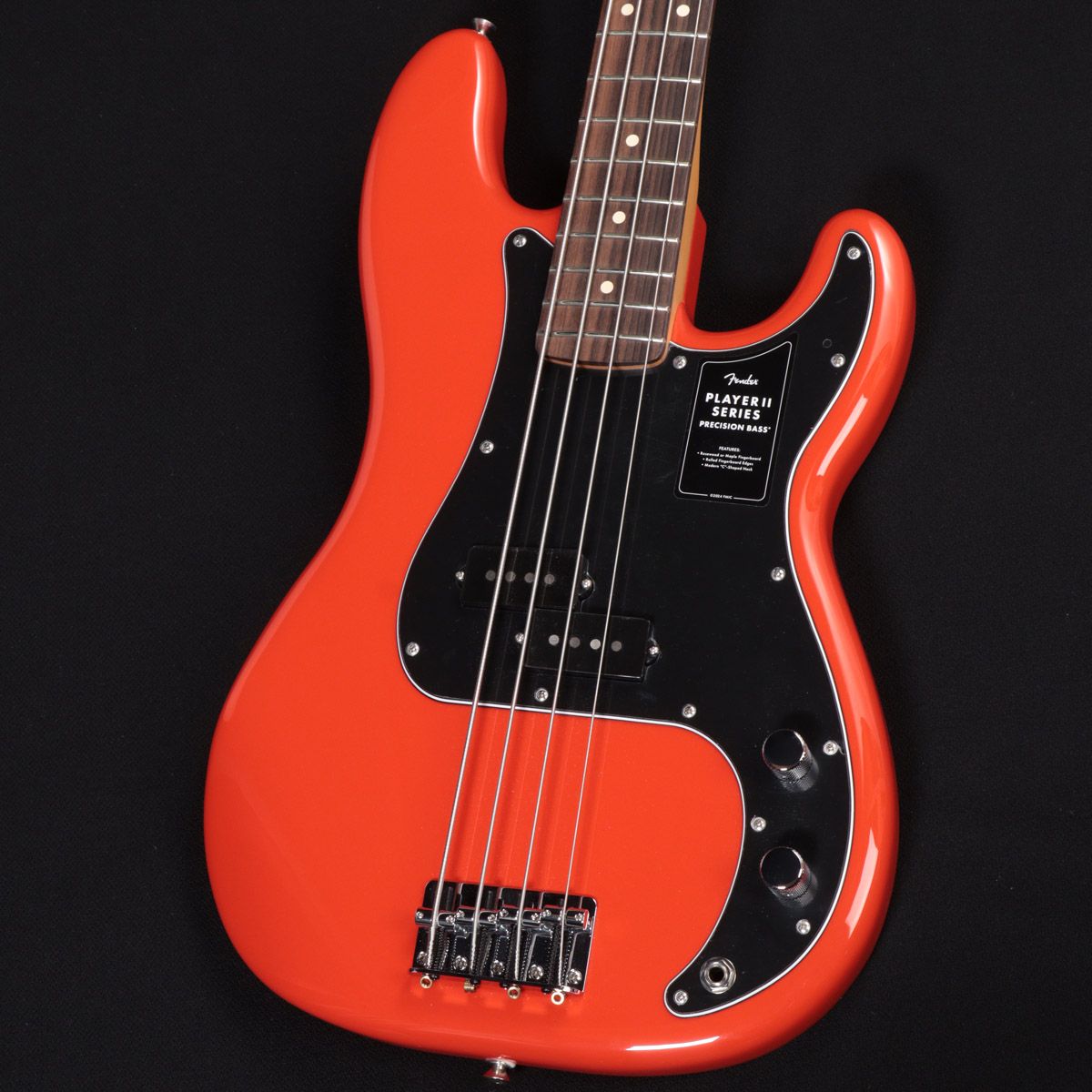 Fender / Player II Precision Bass Rosewood Fingerboard Coral Red
