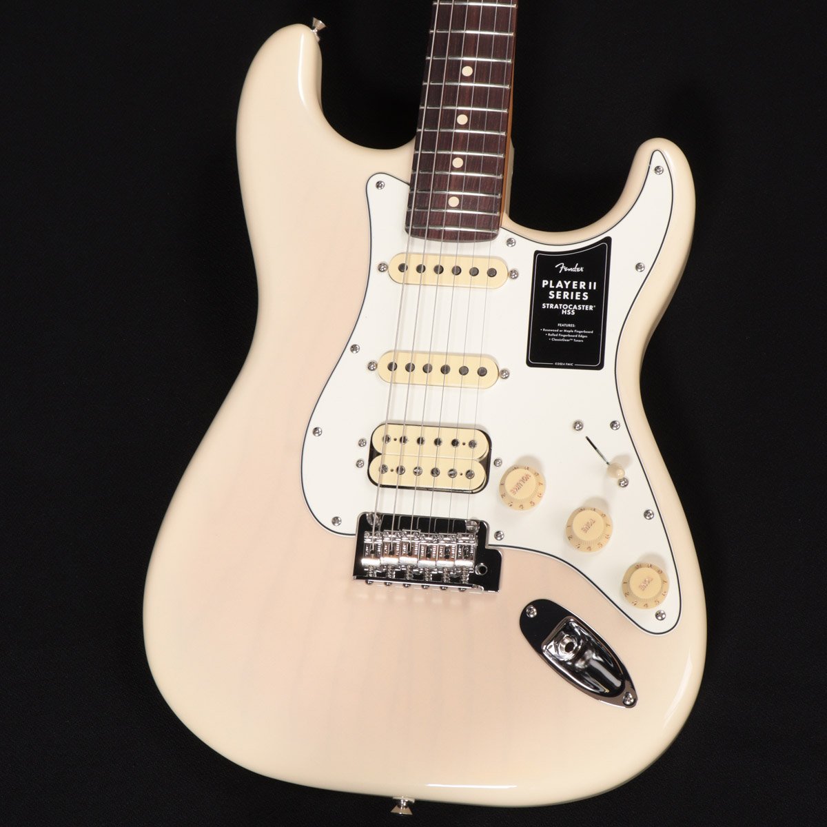 Fender / Player II Stratocaster HSS Rosewood White Blonde