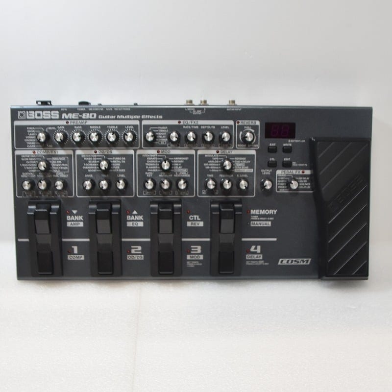 BOSS ME-80本体のみ Boss ME-80 Multi Multiple Effect Guitar Pedal Board — Truetone Music