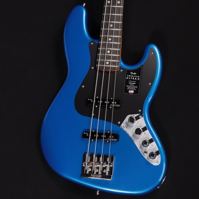 Fender / American Ultra II Jazz Bass Ebony Noble Blue ≪S/N:US25003688≫ 【アウトレット特価】【心斎橋店】