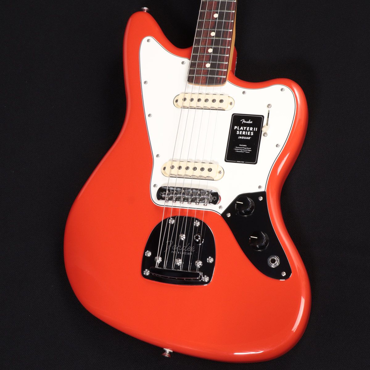 Fender / Player II Jaguar Rosewood Fingerboard Coral Red ≪S/N