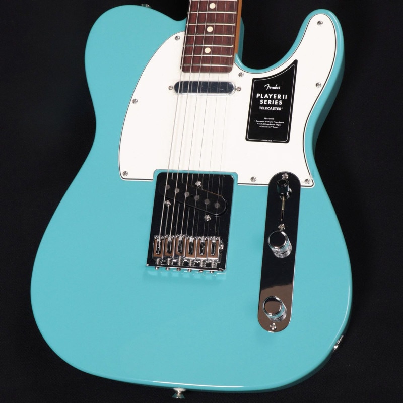 Fender Telecaster Player series ブルー Fender PLAYER II Telecaster Rosewood Fingerboard/ Aquatone Blue