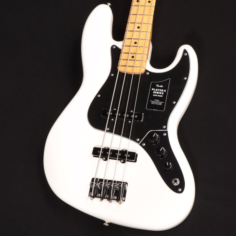 Fender / Player II Jazz Bass Maple Fingerboard Polar White