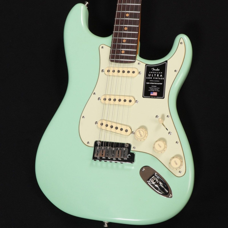 Fender / American Ultra Luxe Vintage ‘60s Stratocaster Rosewood Fingerboard Surf Green ≪S/N:US25006267≫ 【心斎橋店】