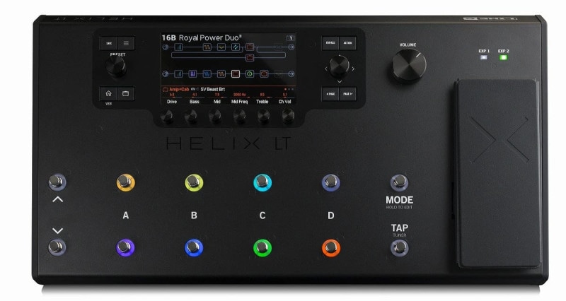 LINE6 HELIX LT マルチエフェクター ギタープロセッサー 数量限定特別価格】Line6 / HELIX LT プロスペック・ギター