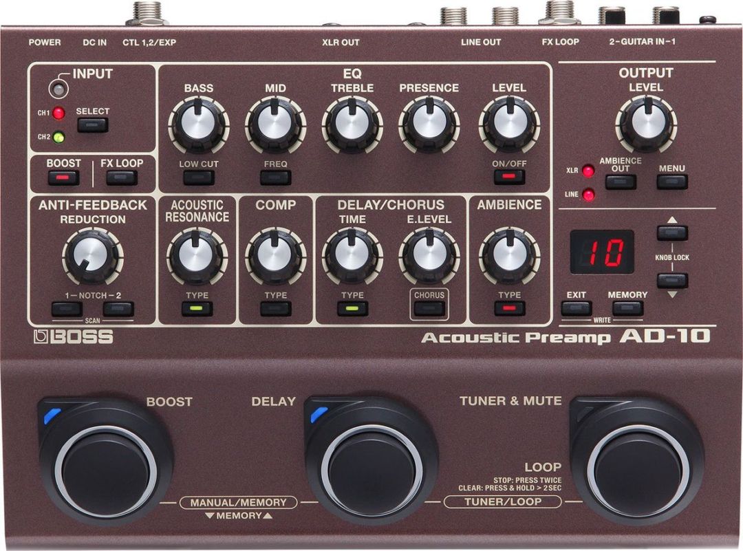 BOSS AD-10 アコースティックプリアンプ　完動品 000000063524_V49VtRL.jpg