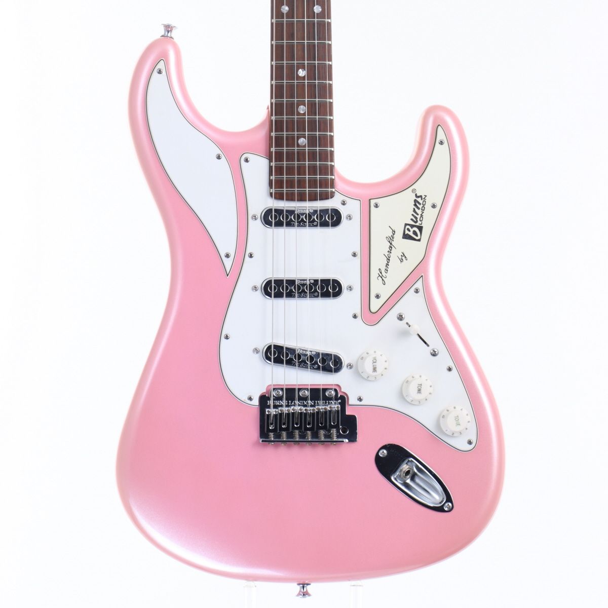 Burns LONDON バーンズ エレキギター COBRA DX コブラ 中古】Burns London / Cobra DX Pearl Pink 【値下げ】 | ストラト