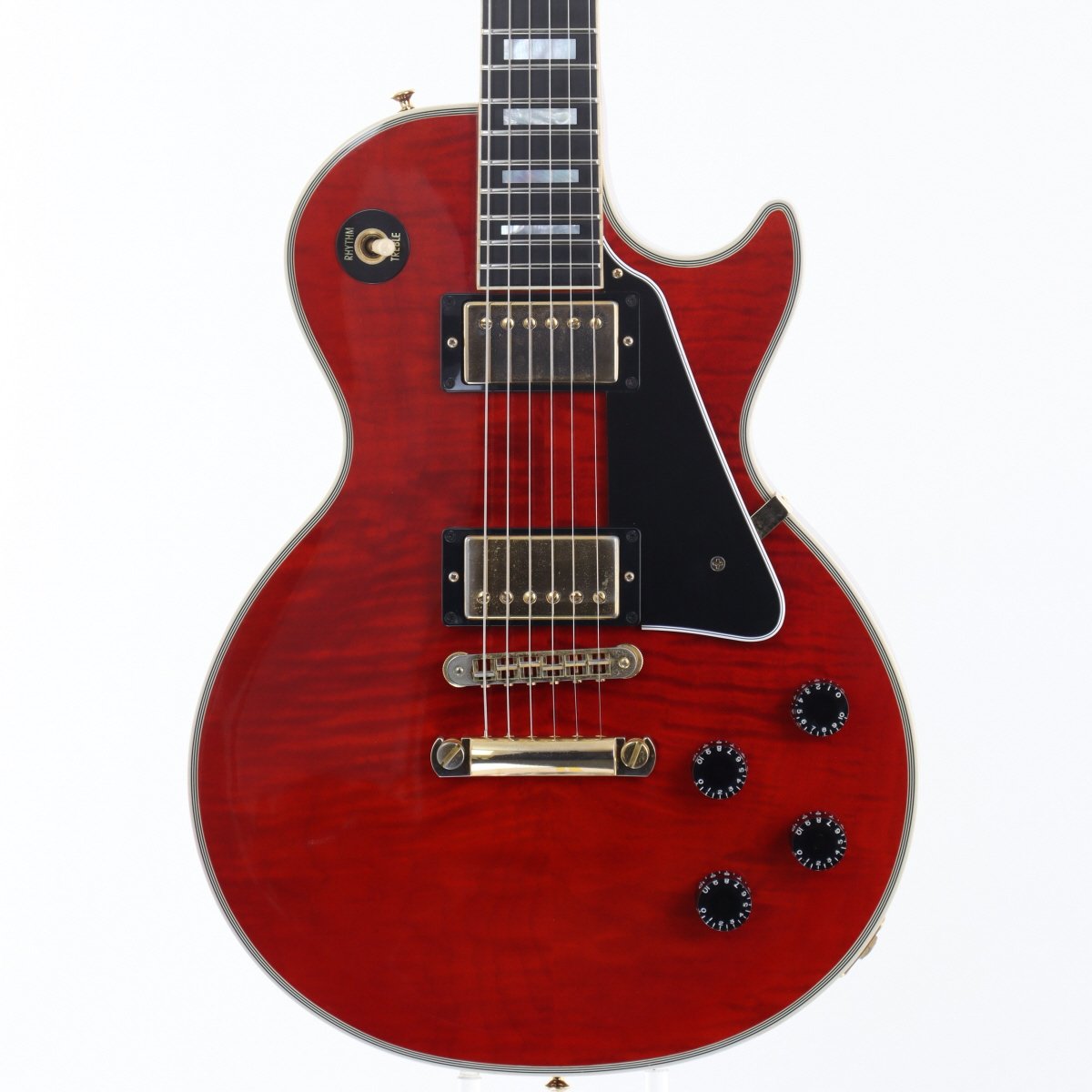 レスポールラスト最終値下げ 中古】Gibson Custom Shop / Les Paul Custom Figured Top Trans Red