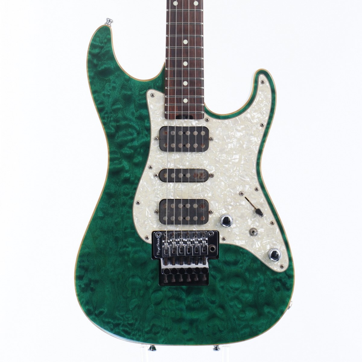 シェクター・SCHECTER EX-5-22-CTM-FRT(中古) 中古】SCHECTER シェクター / EX-22-CTM-FRT See-through Green