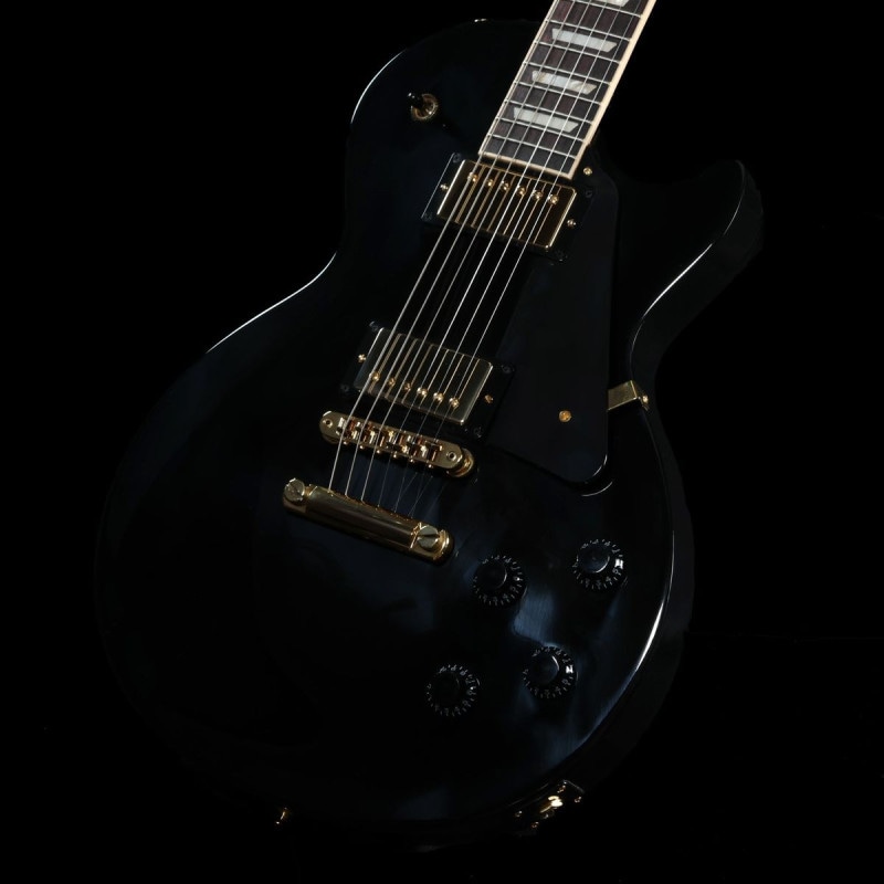 ギブソンUSA レスポール・スタジオ オールブラック ハードケース付き