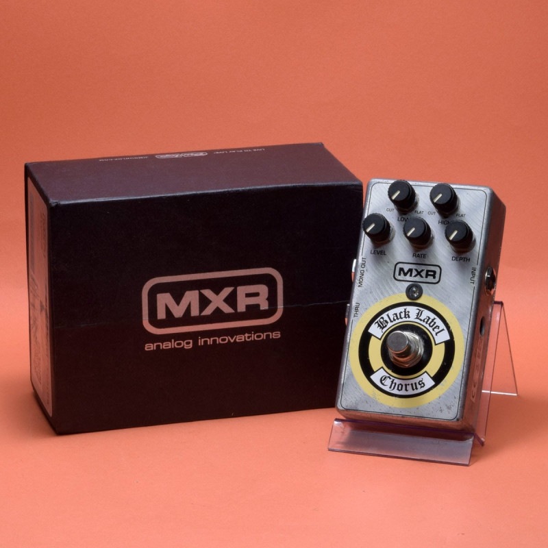 【動作確認済】MXR/エムエックスアール ZW38 Black Label Chorus コーラス ザックワイルドモデル エフェクター /000 MXR (エムエックスアール) コーラス ZW38 Black Label Chorus 動作確認