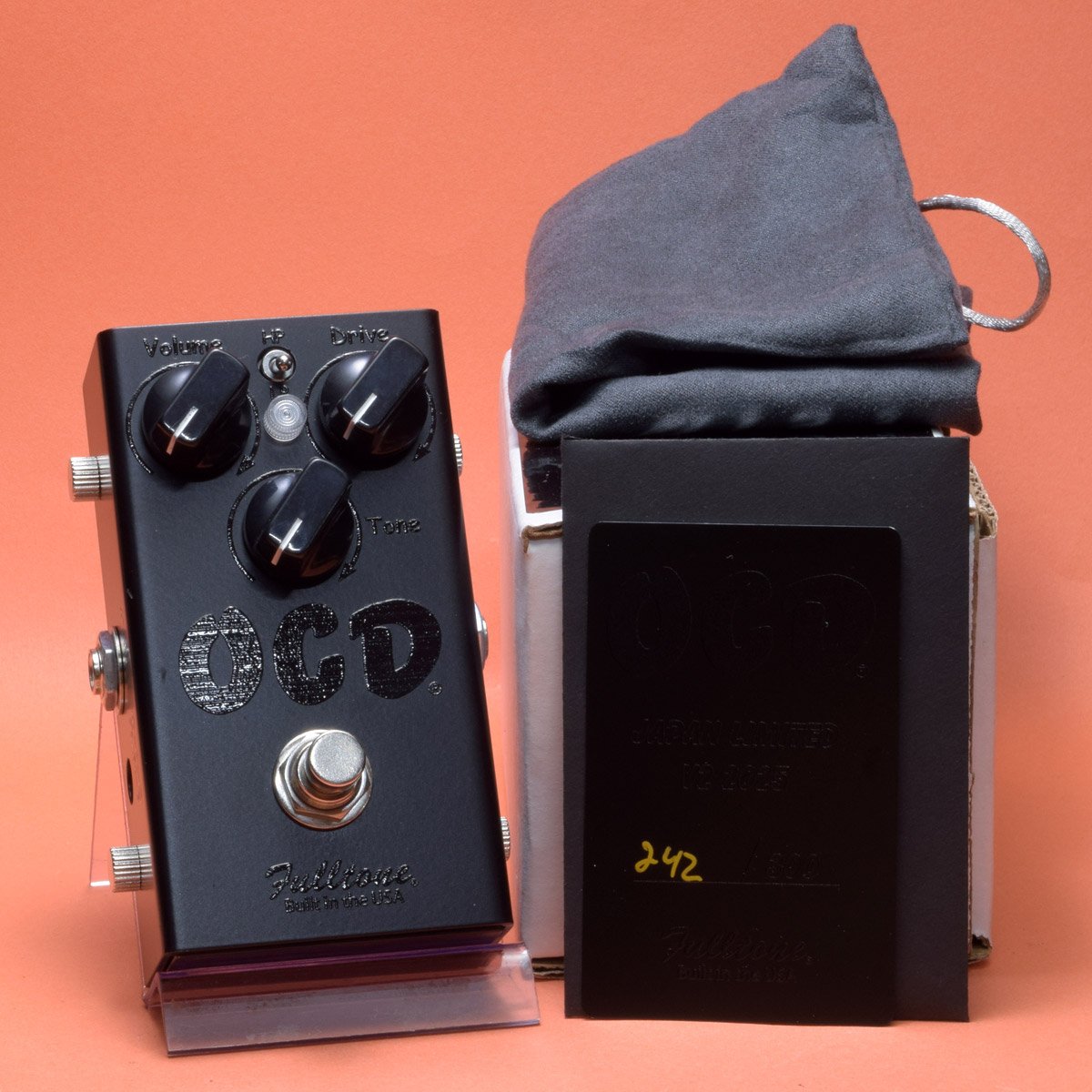 FULLTONE OCD V2 希少：Fulltone OCD V2 CME Black Fulltone】オーバー