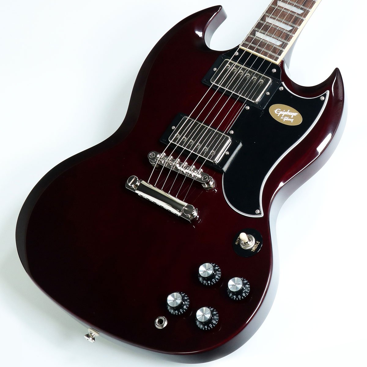 ギブソン　SG　エピフォン　ヴィンテージ　Gibson　　エレキギター Epiphone / Inspired by Gibson SG Standard 60s Dark Wine Red