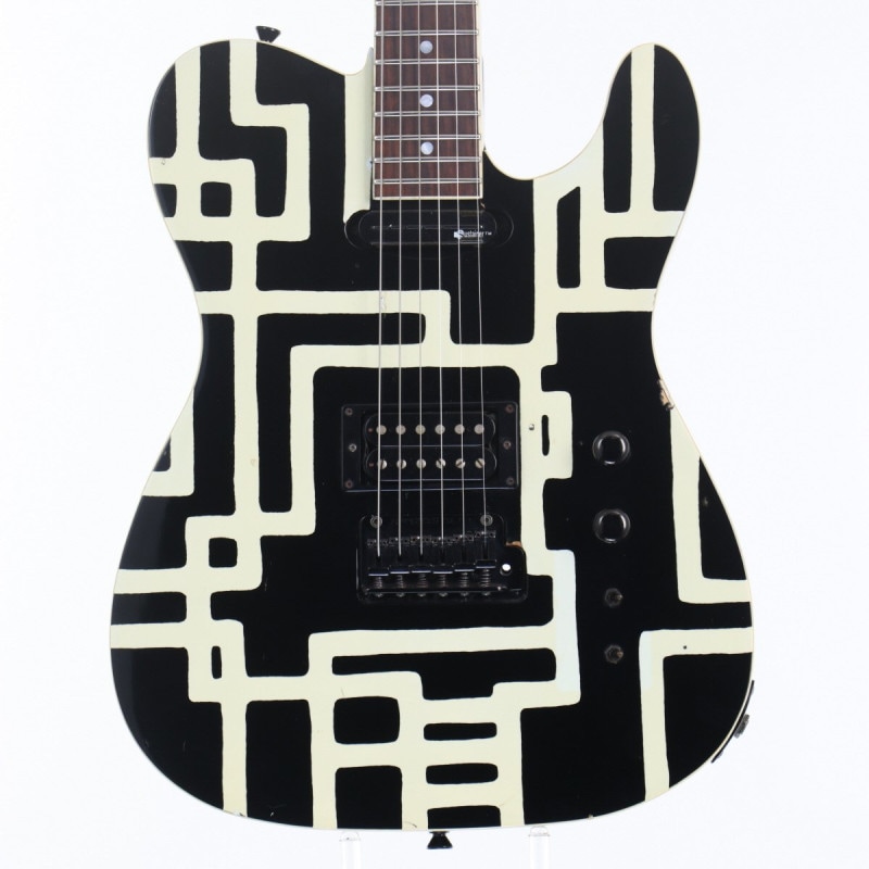 Fernandes Burny Custom ブラックエレキギター　現場品 Fernandes Burny Custom ブラックエレキギター 現場品 FERNANDES Burny