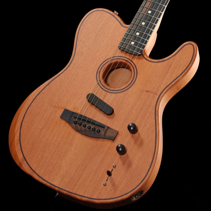 Fender / American Acoustasonic Telecaster All-Mahogany Ebony Fingerboard Natural 【S/N：US252728A】【アウトレット特価】