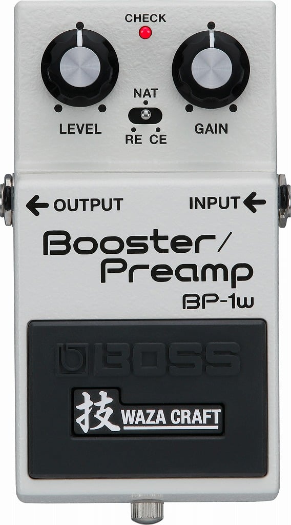 BOSS WAZA CRAFT BP-1W ブースター/プリアンプ　保証書付き BOSS / BP-1W Booster/Preamp ブースター プリアンプ BP1W 技 WAZA