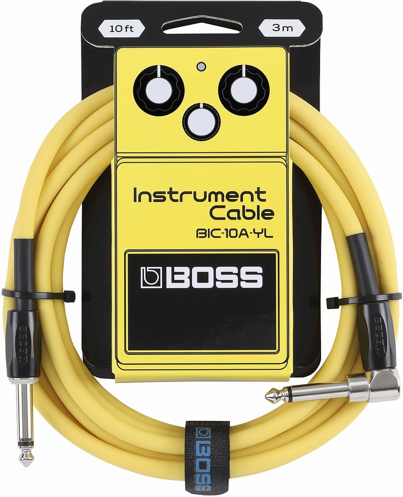 BOSS / BIC-10A-YL Instrument Cable イエロー ボス ギターケーブル ギターシールド 3m 3メートル 【福岡店】