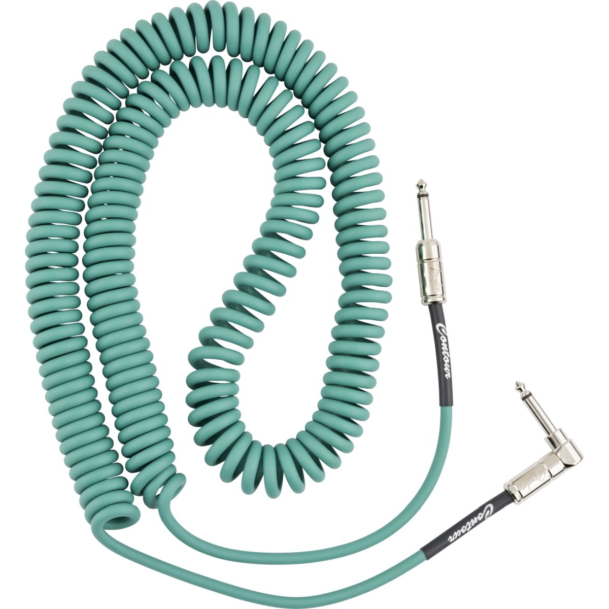 Fender / Contour 30' Coiled Cable Sherwood Green フェンダー [約914cm] 【福岡店】