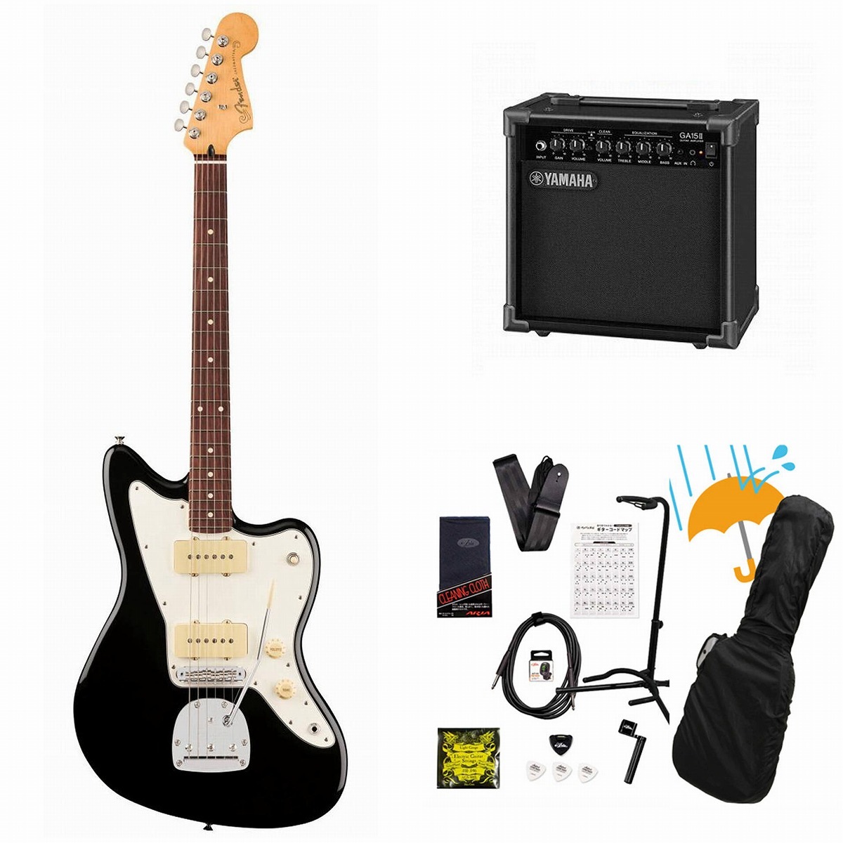 Fender / Player II Jazzmaster Rosewood FB Black エレキギター